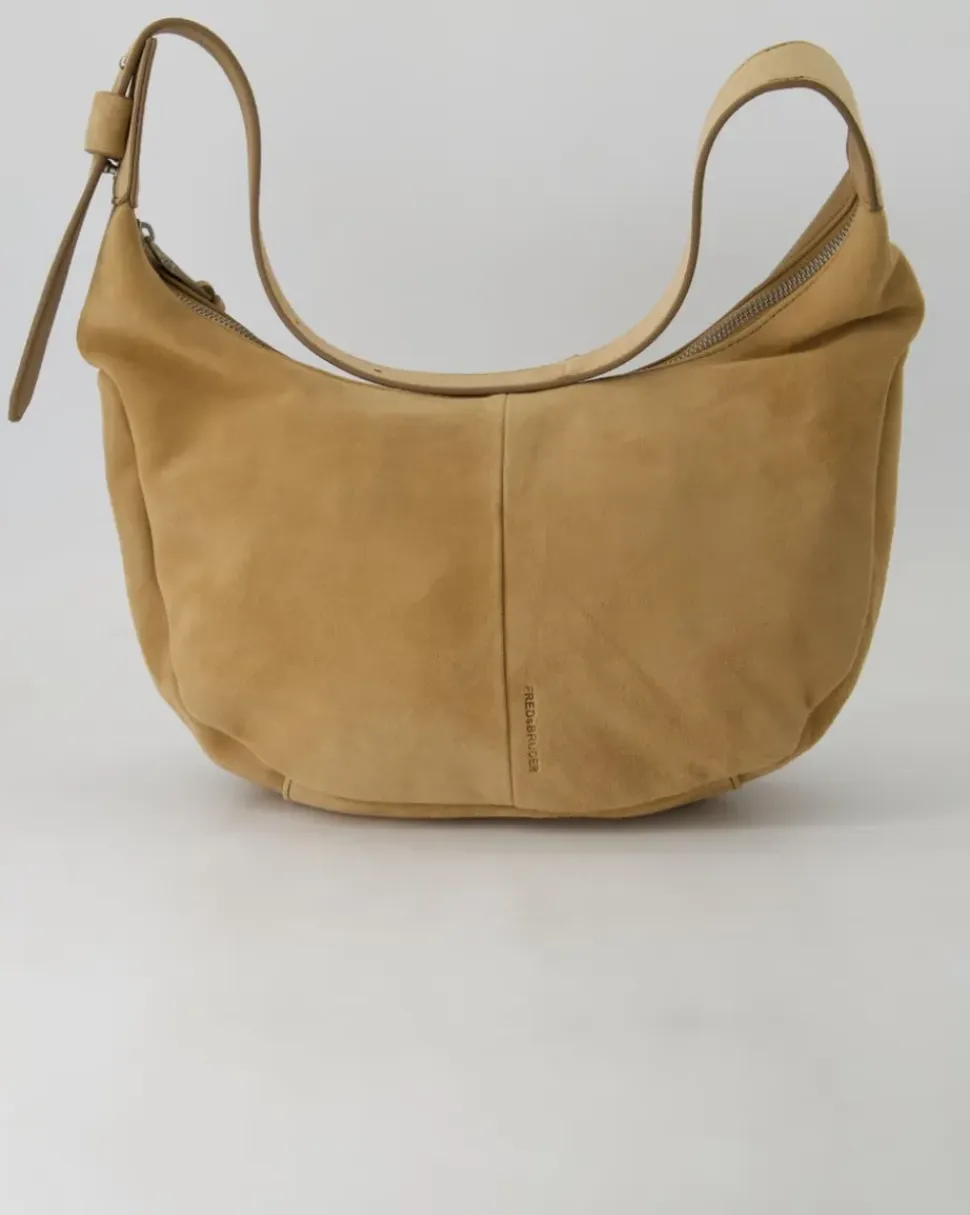 Best to Come Round Hobo Umhängetasche in Beige