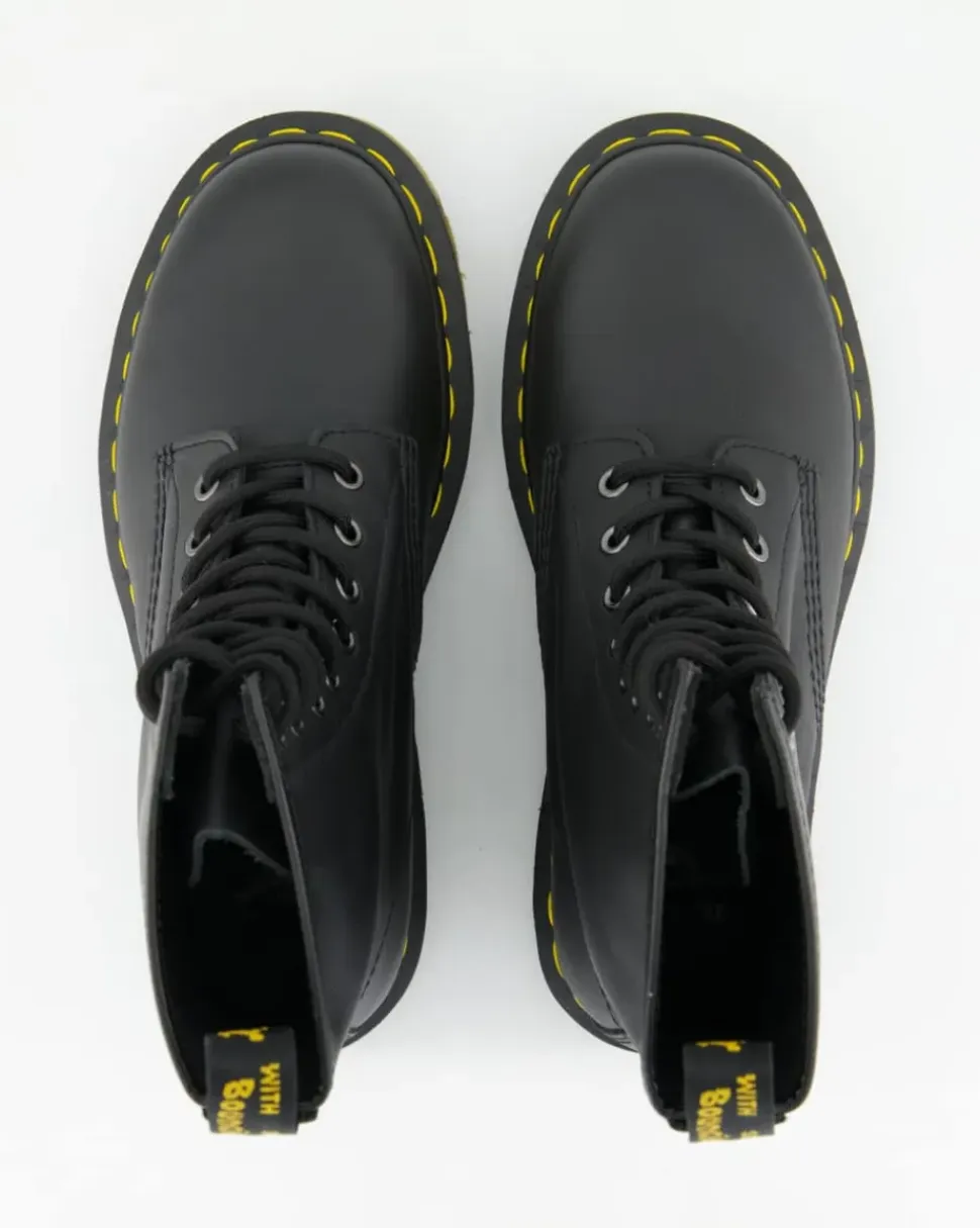 1460 Bikerboots in Schwarz