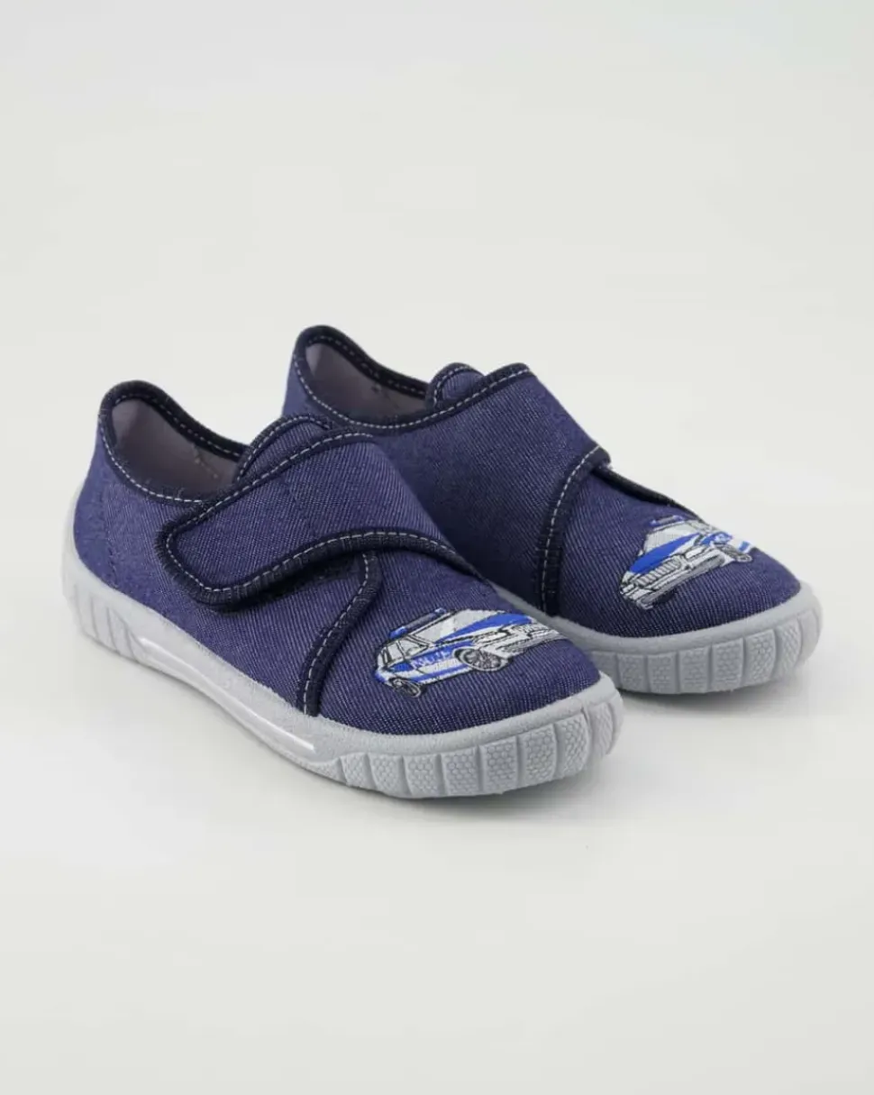 BILL Hausschuhe in Blau