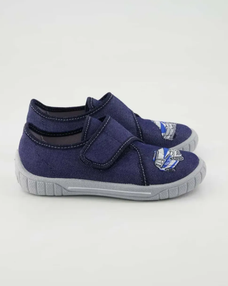 BILL Hausschuhe in Blau