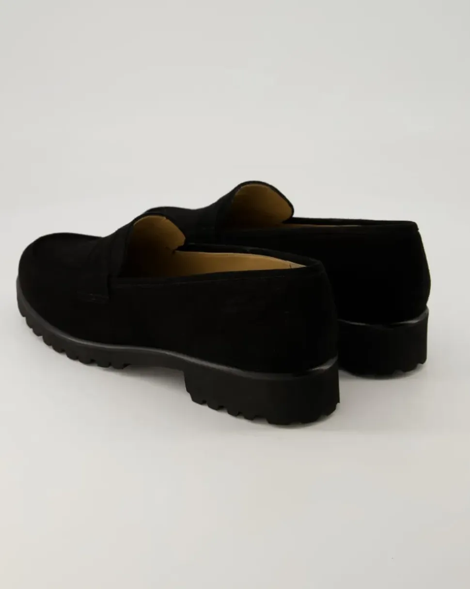 7801Bis Slipper in Schwarz