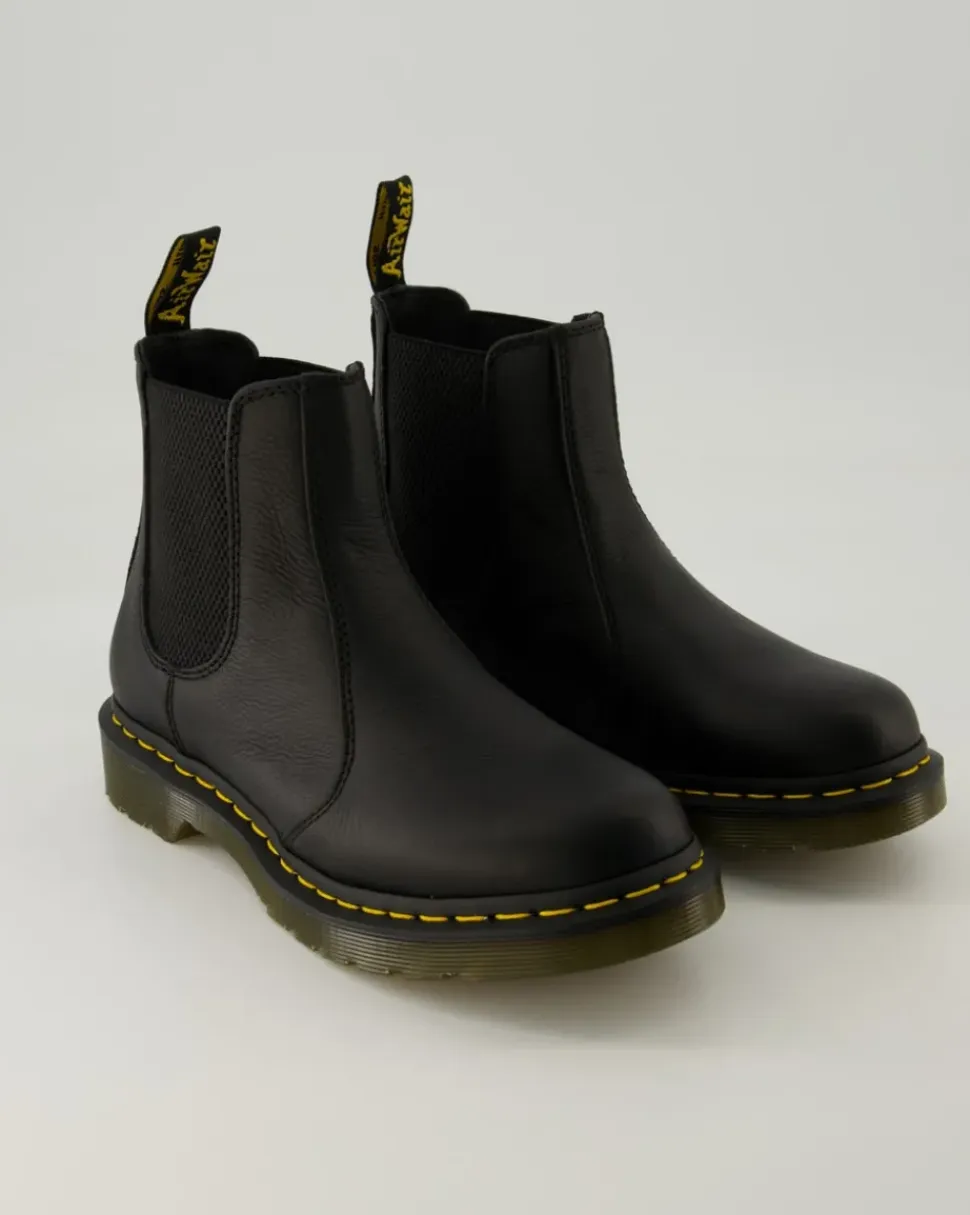 2976 Black Virginia Chelsea Boots in Schwarz