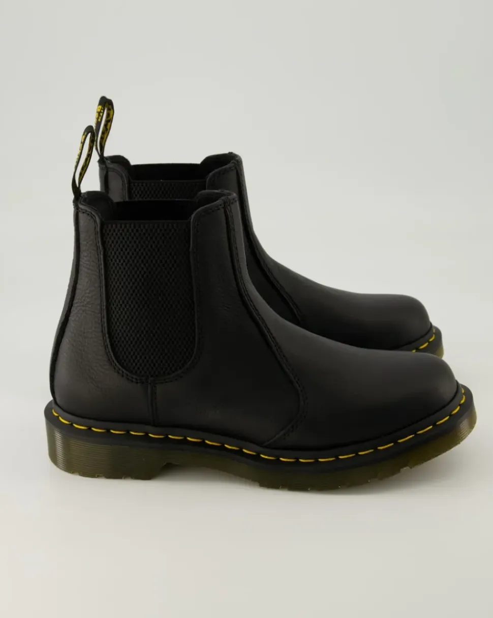 2976 Black Virginia Chelsea Boots in Schwarz