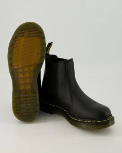 2976 Black Virginia Chelsea Boots in Schwarz