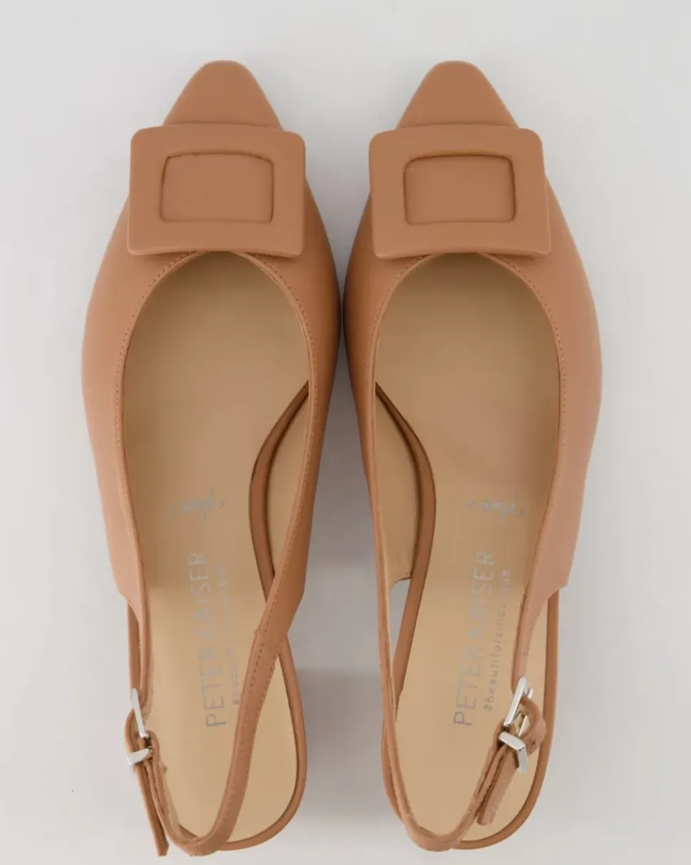 Bluma Slingpumps in Braun