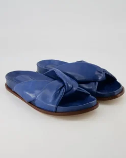 B412 Pantoletten in Blau