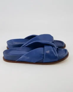 B412 Pantoletten in Blau