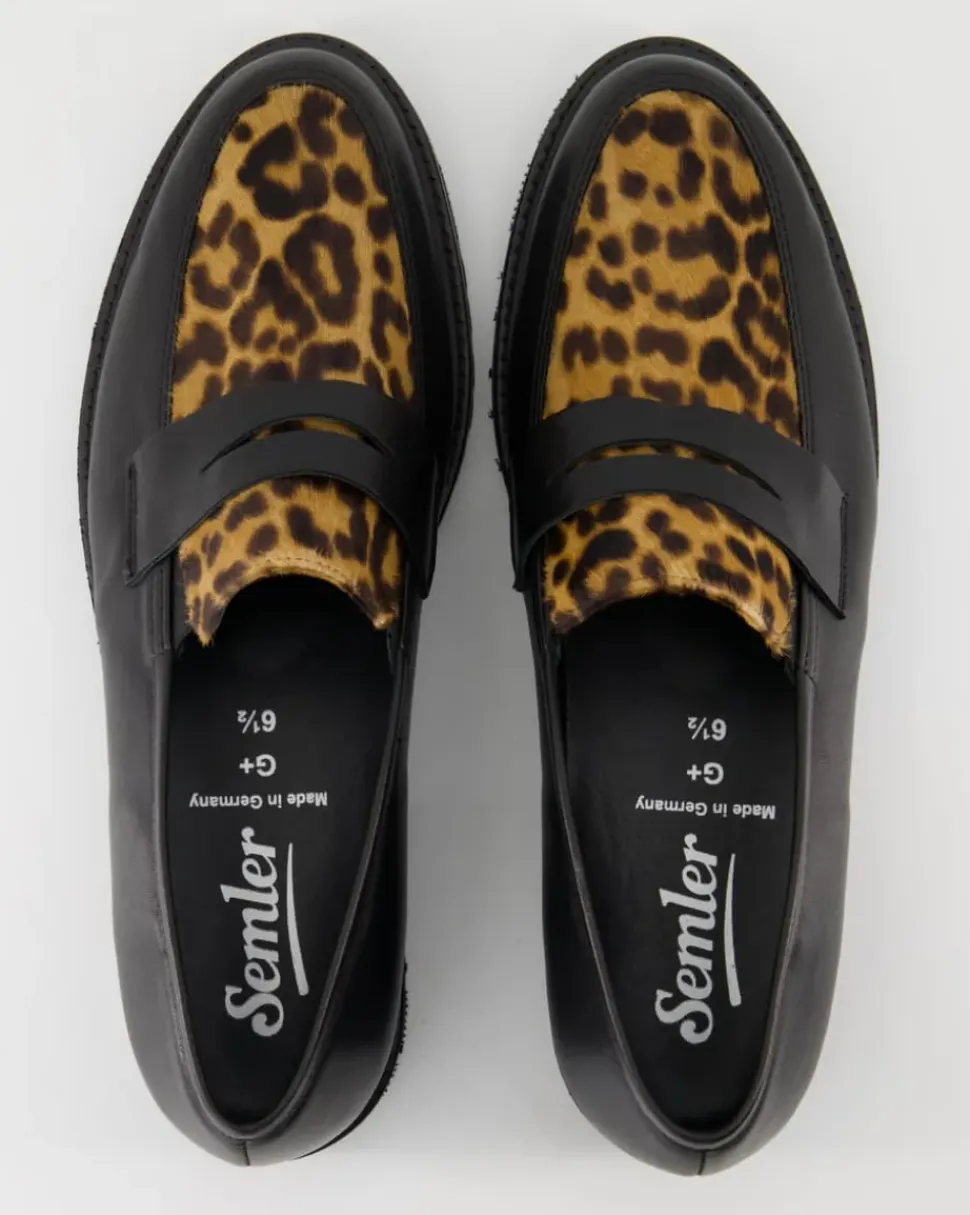 BÄRBEL Slipper in Schwarz