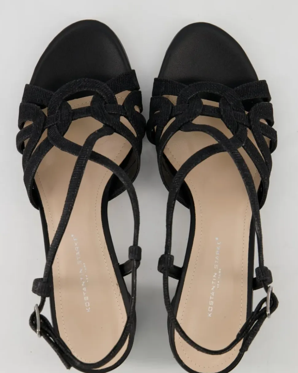 BR404 Sandalen in Schwarz