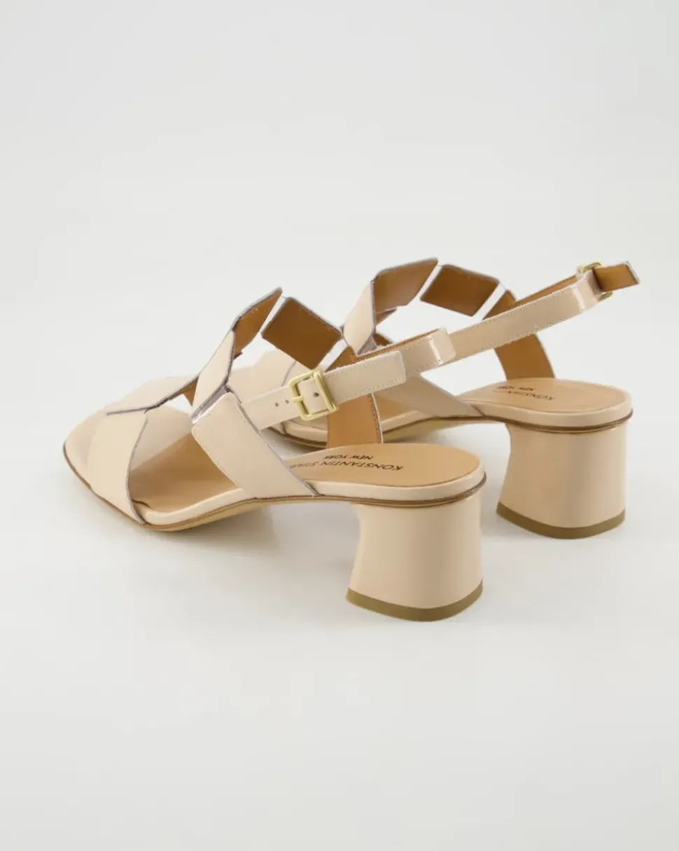 B604 Sandalen in Beige