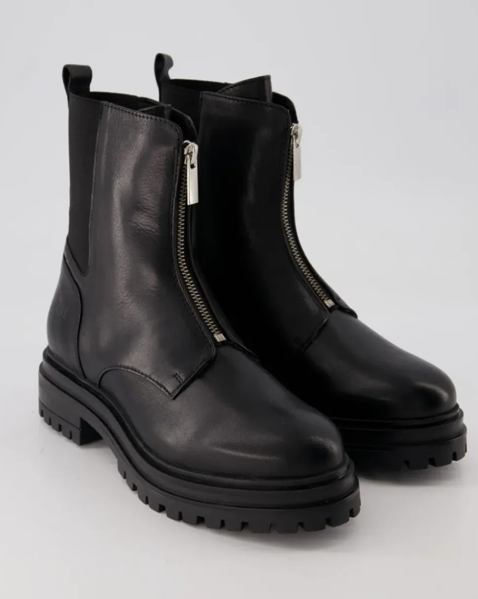 B9605 Stiefeletten in Schwarz