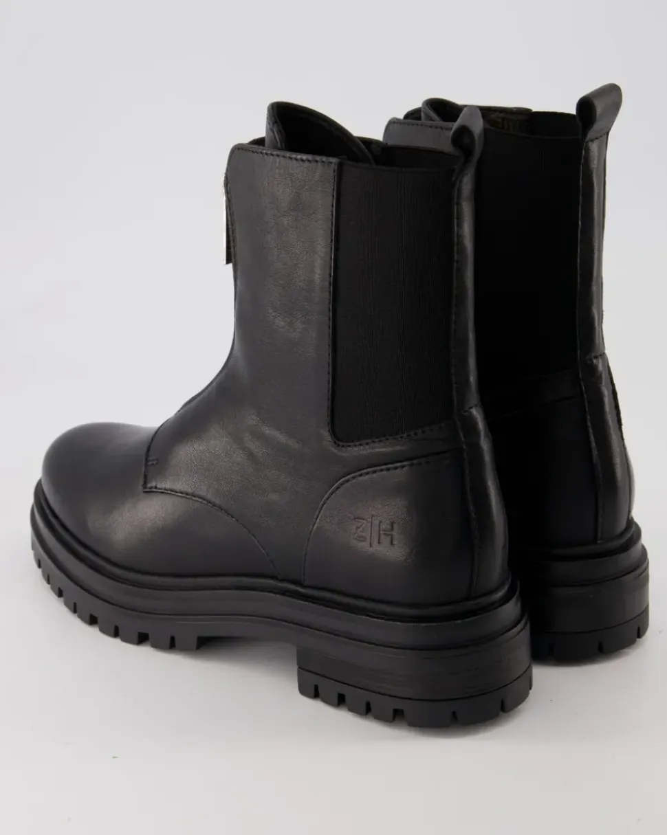 B9605 Stiefeletten in Schwarz