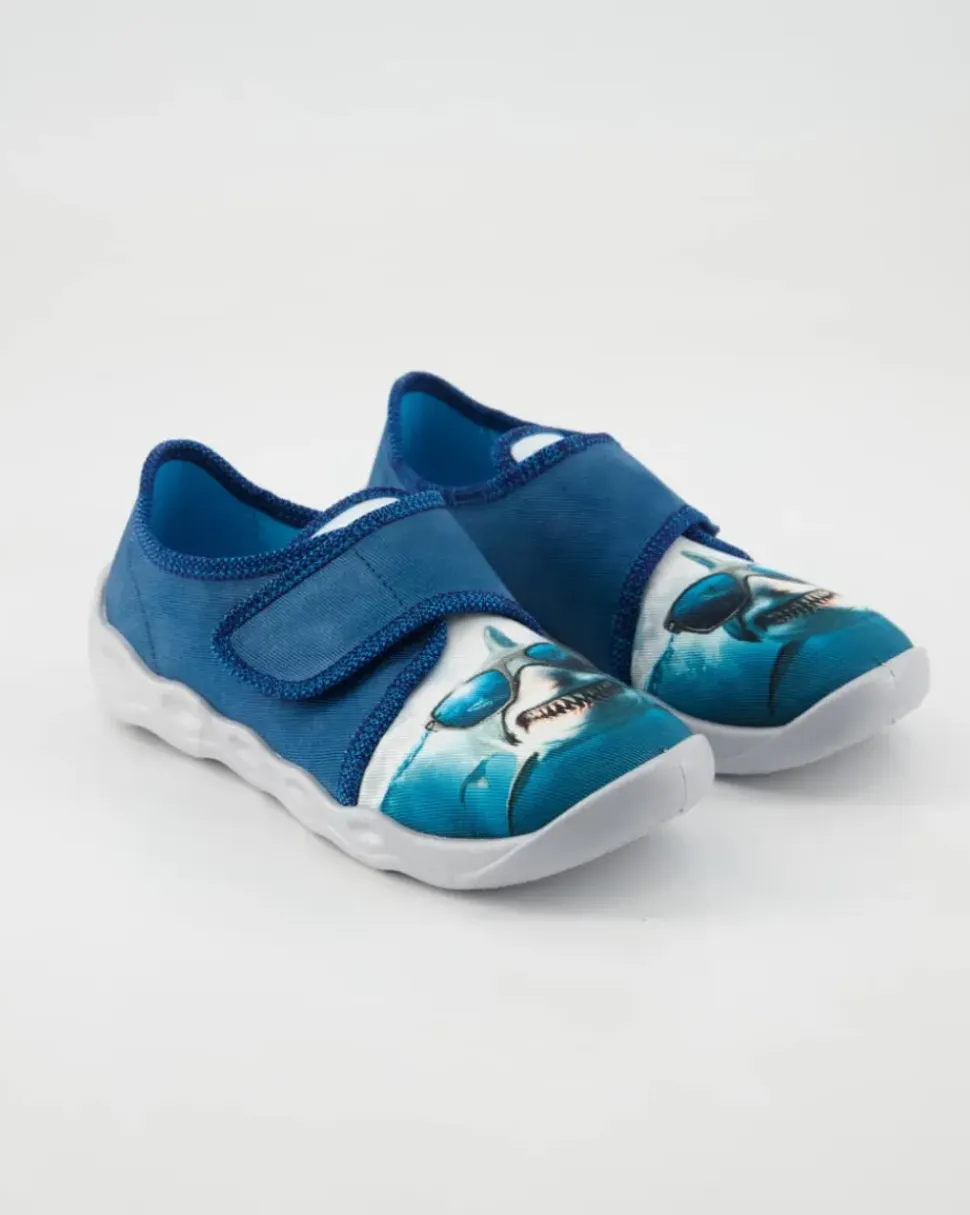 BUBBLE Hausschuhe in Blau