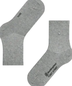 Burlington Fleet Street Socken in Grau