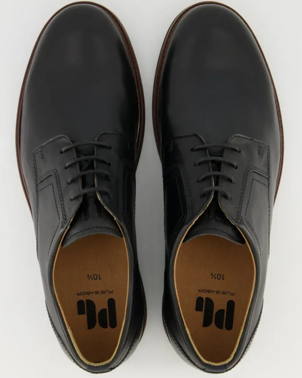 1048.10.20 Business Schuhe in Schwarz