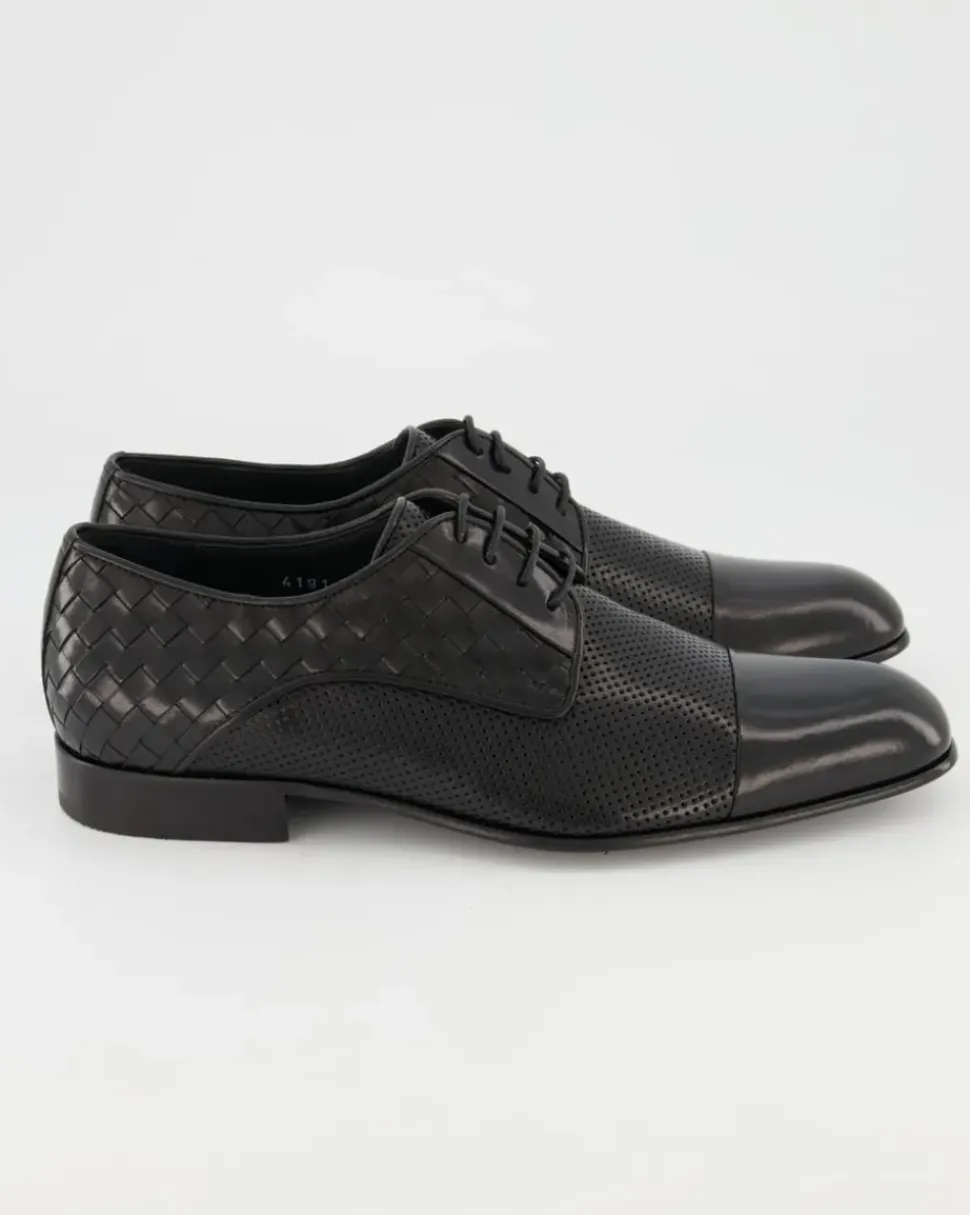 4191 Business Schuhe in Schwarz
