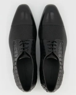 4191 Business Schuhe in Schwarz