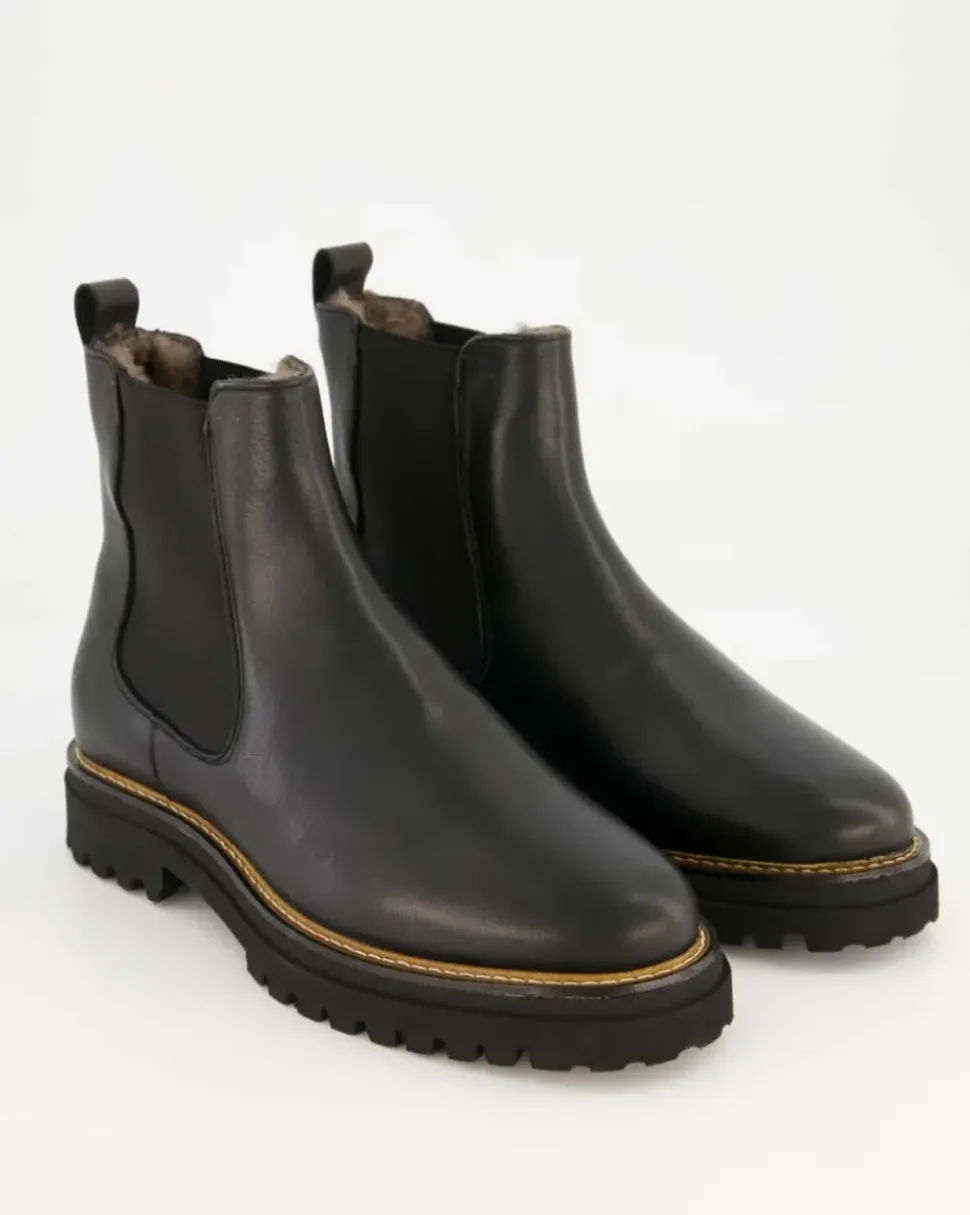 B2549 Winterschuhe in Schwarz