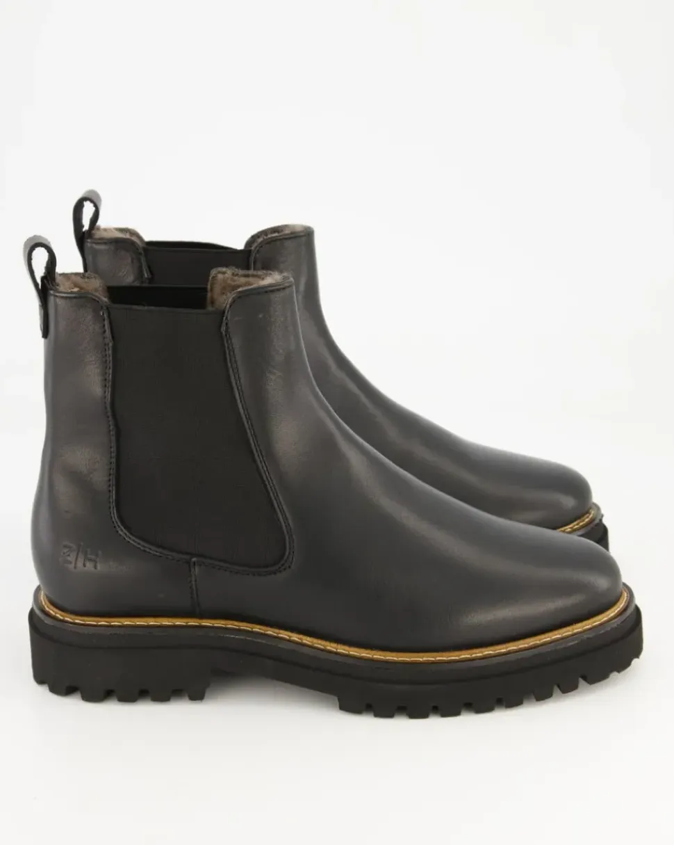 B2549 Winterschuhe in Schwarz