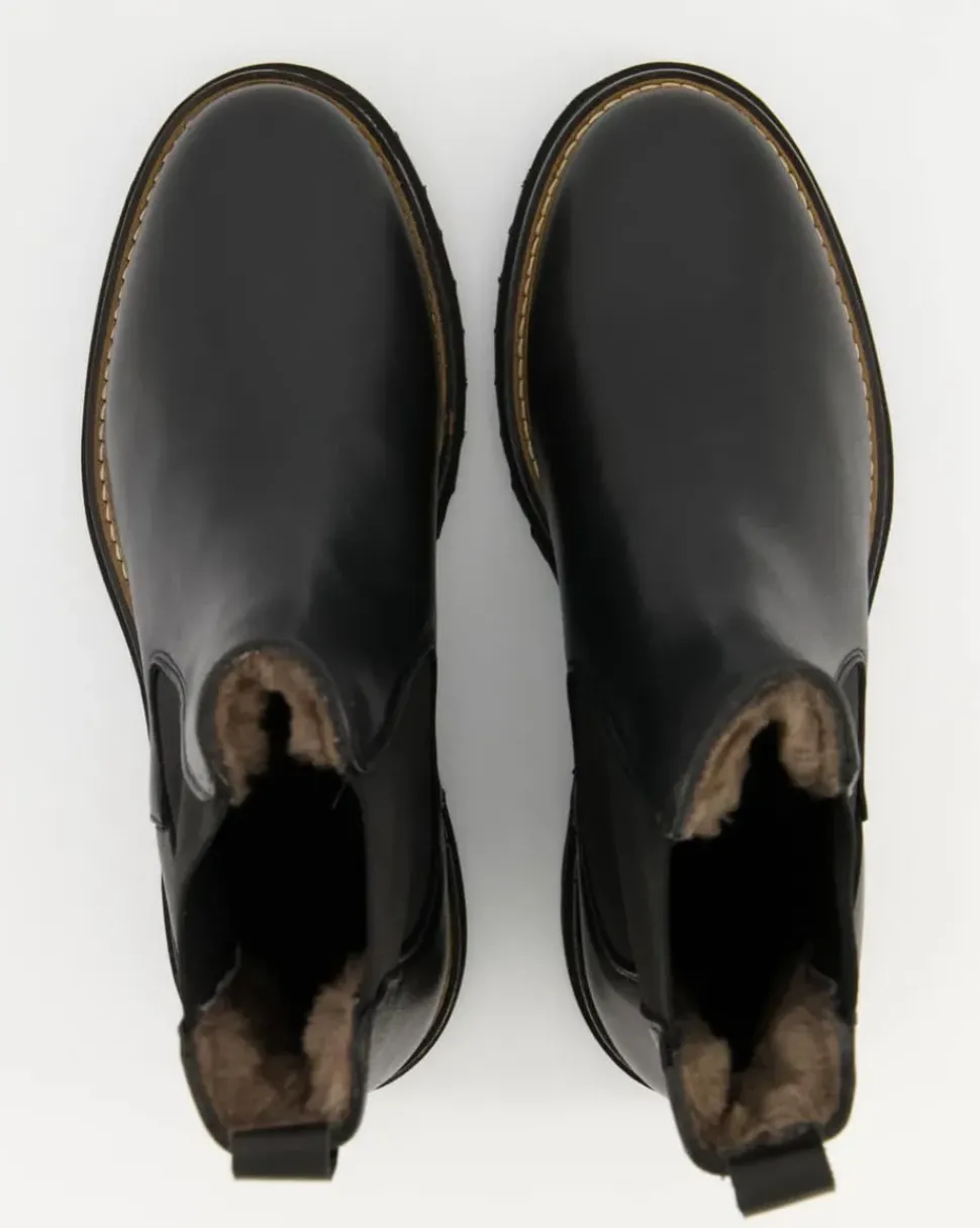 B2549 Winterschuhe in Schwarz