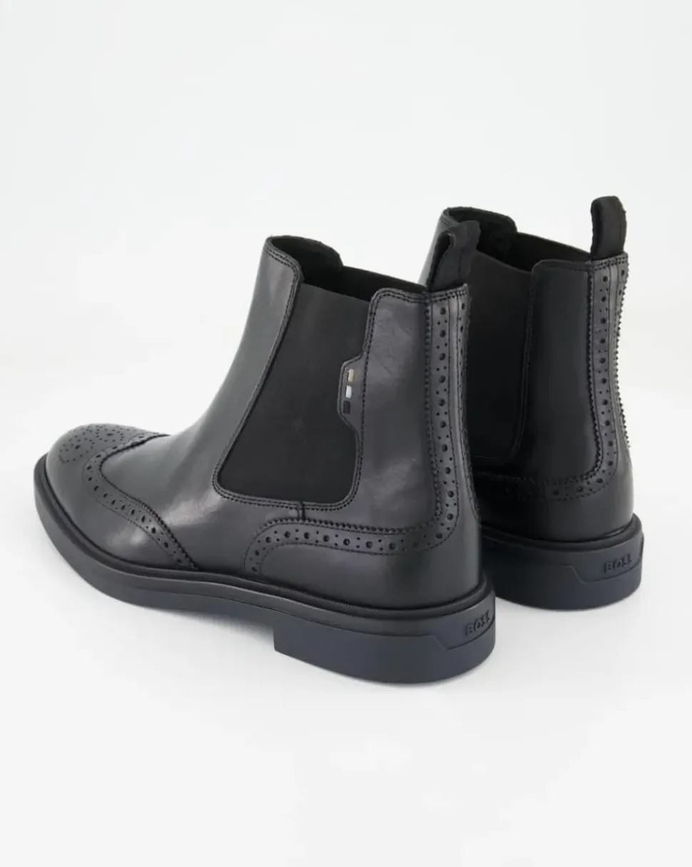 Calev_Cheb Chelsea Boots in Schwarz