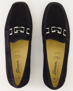 Cambria Slipper in Blau