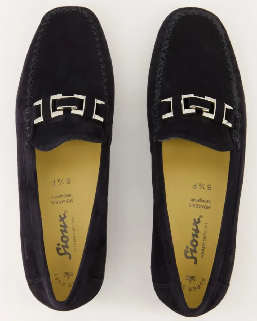 Cambria Slipper in Blau