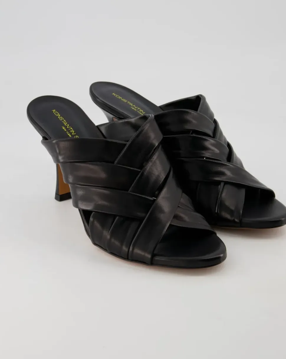 Camelie Pantoletten in Schwarz