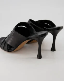 Camelie Pantoletten in Schwarz