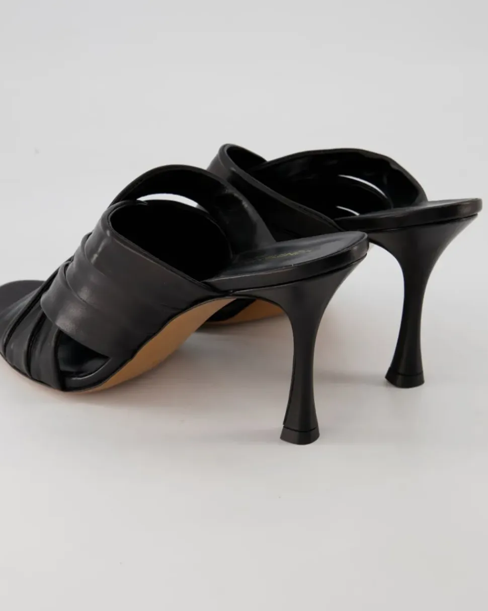 Camelie Pantoletten in Schwarz