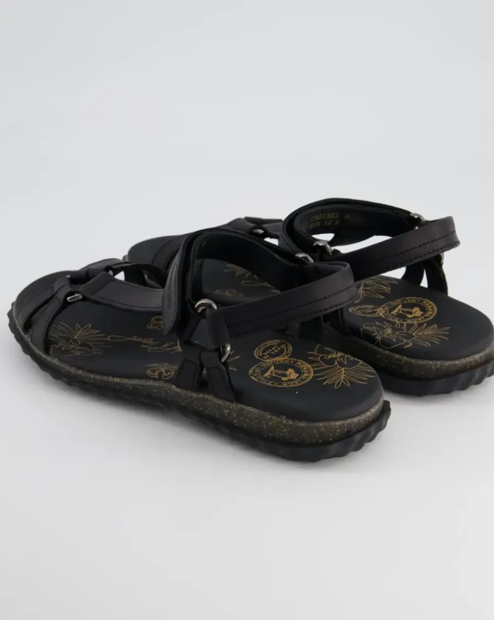 Caribel Basics B2 Sandalen in Schwarz