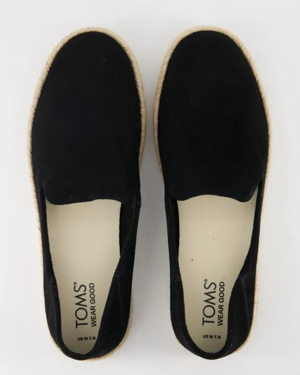 Carolina Espadrilles in Schwarz