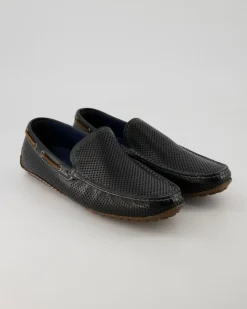 Carulio-706 Mokassins in Schwarz