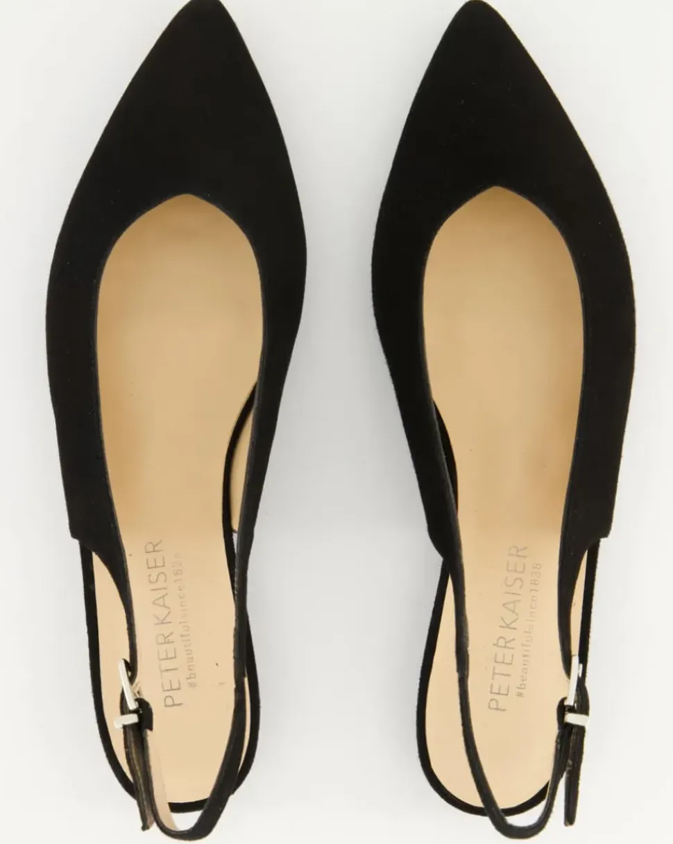 CATIANA-PK Slingpumps in Schwarz
