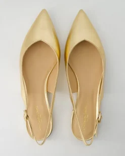 CE600 Slingpumps in Gold