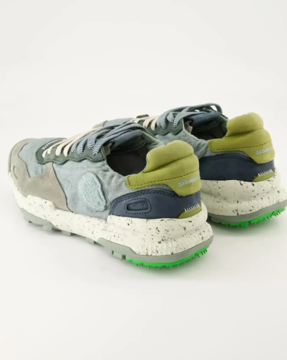 Chacrona Linen Sneaker in Blau