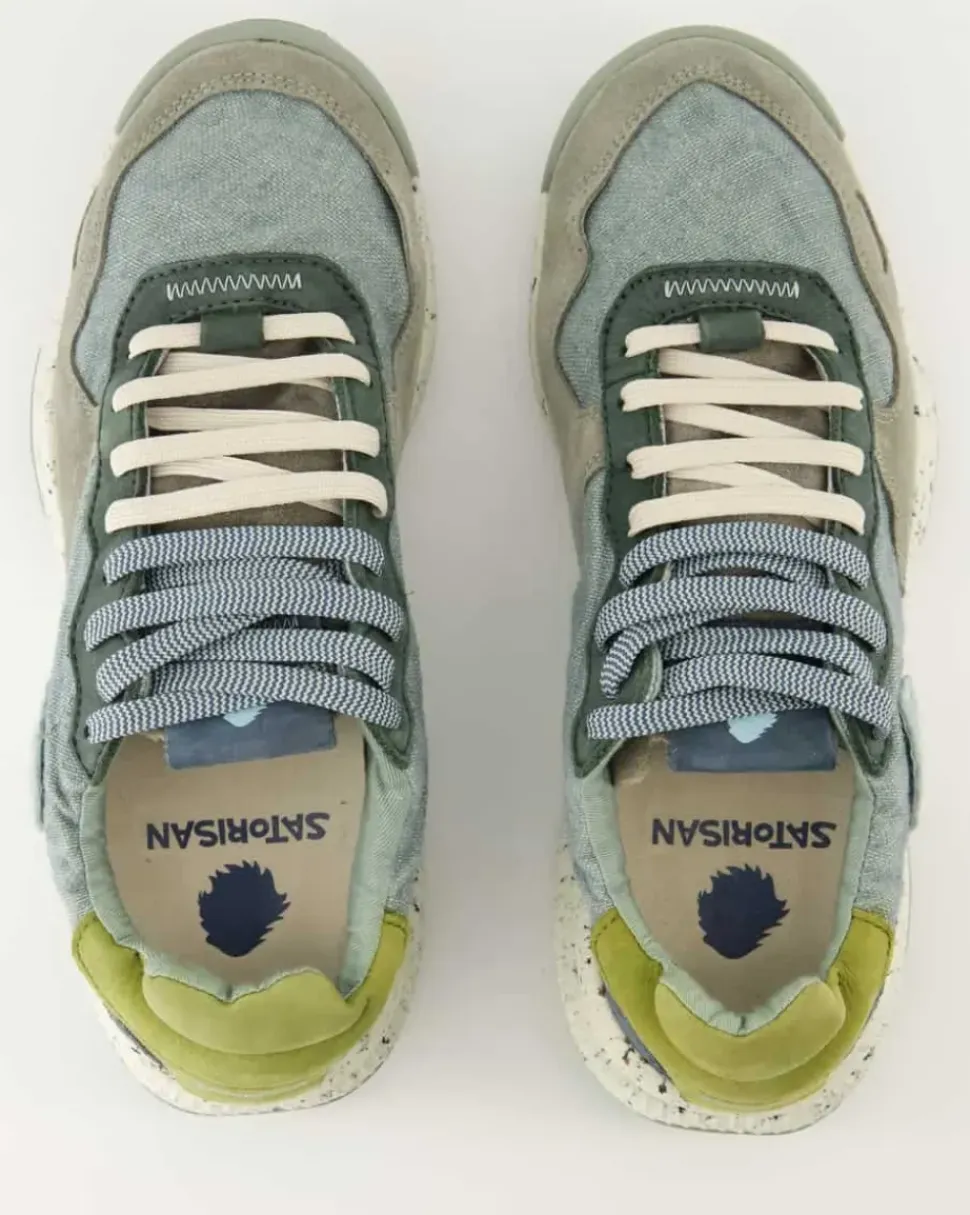 Chacrona Linen Sneaker in Blau