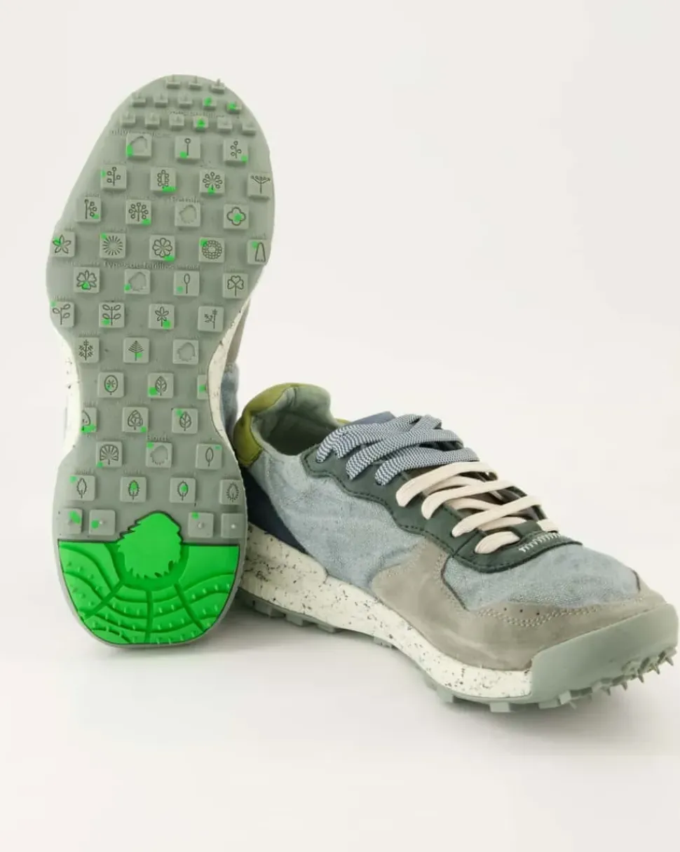Chacrona Linen Sneaker in Blau