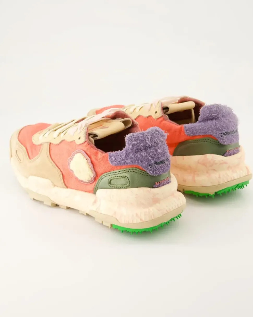 Chacrona Linen Sneaker in Rot