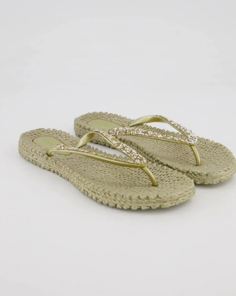 Cheerful03G Pantoletten in Gold