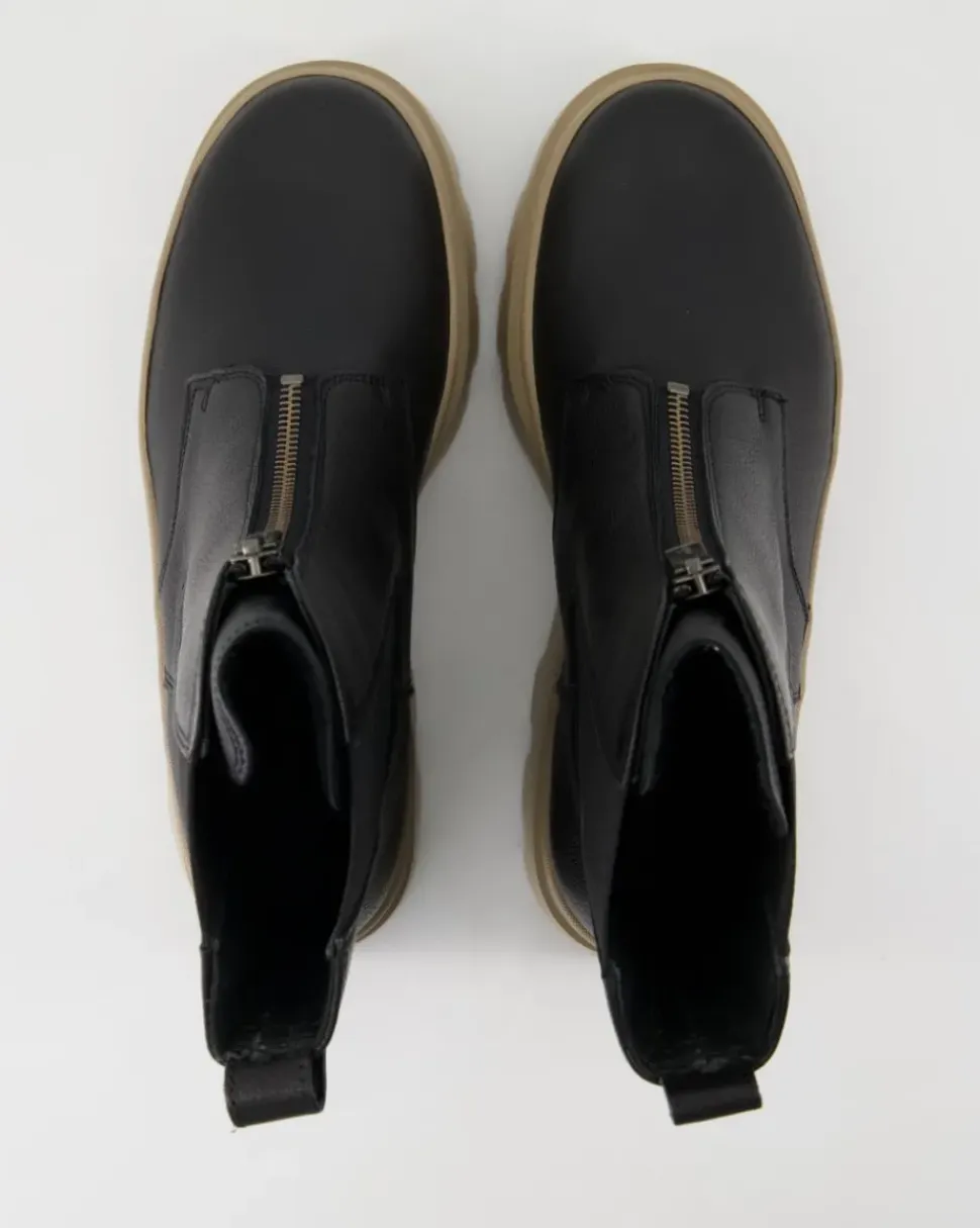 8030-016 Chelsea Boots in Schwarz