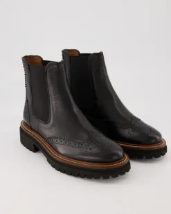 9093-002 Chelsea Boots in Schwarz