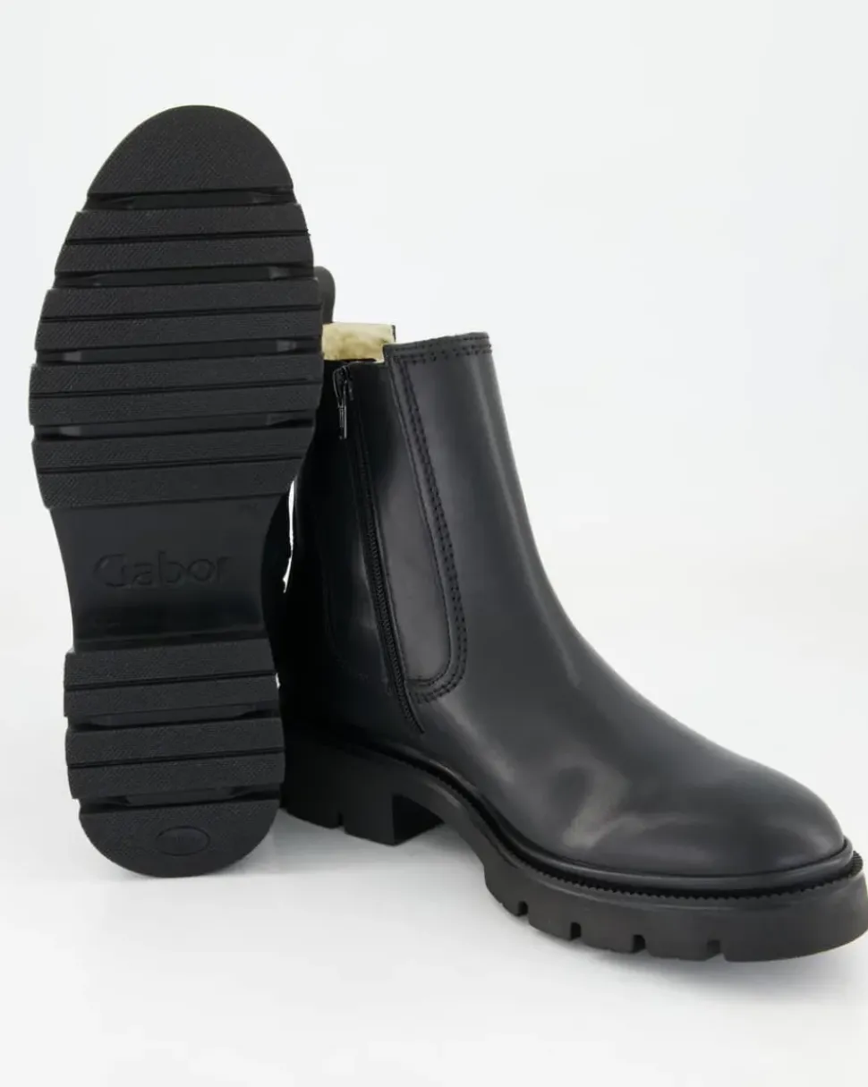 51.850.79 Chelsea Boots in Schwarz