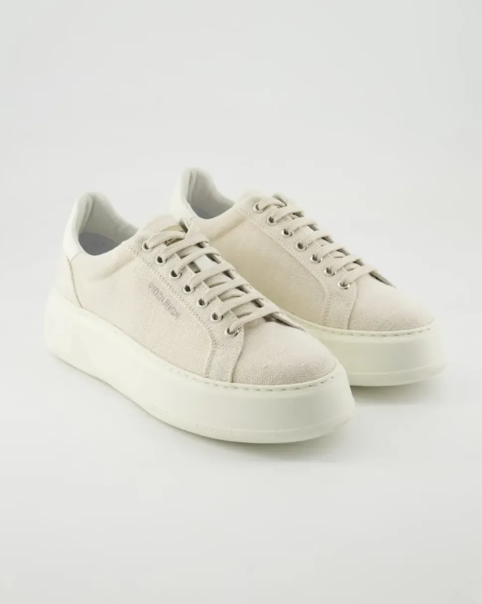 Chunky Court Sneaker in Beige