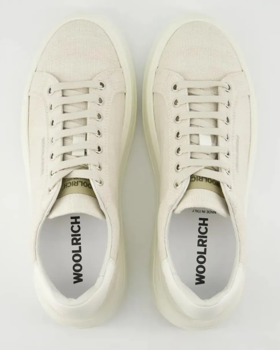 Chunky Court Sneaker in Beige
