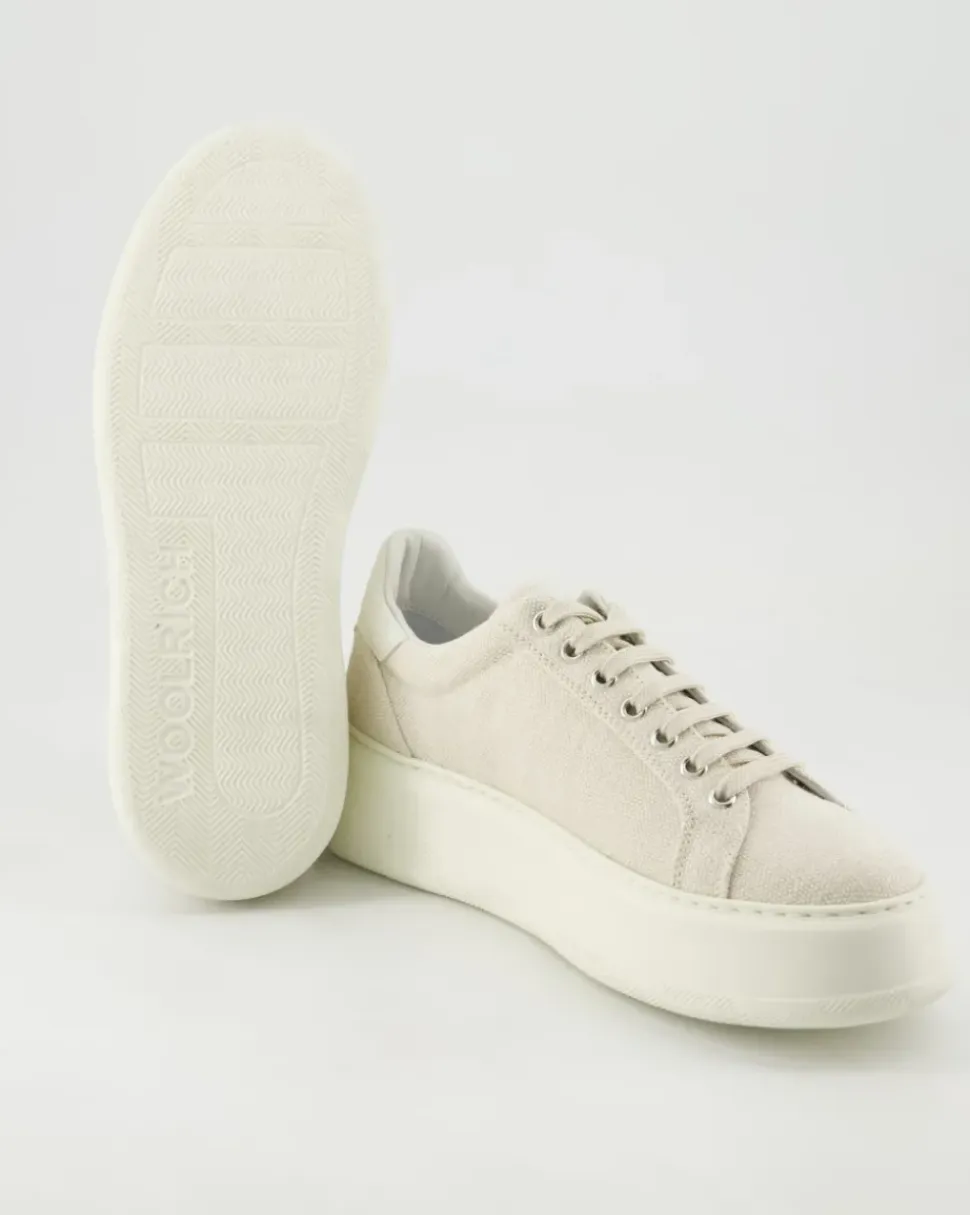 Chunky Court Sneaker in Beige