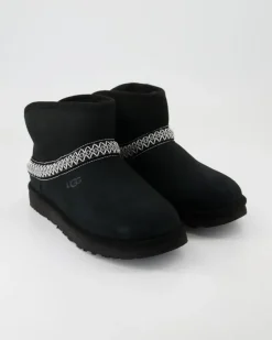 Classic Mini Crescent Winterschuhe in Schwarz