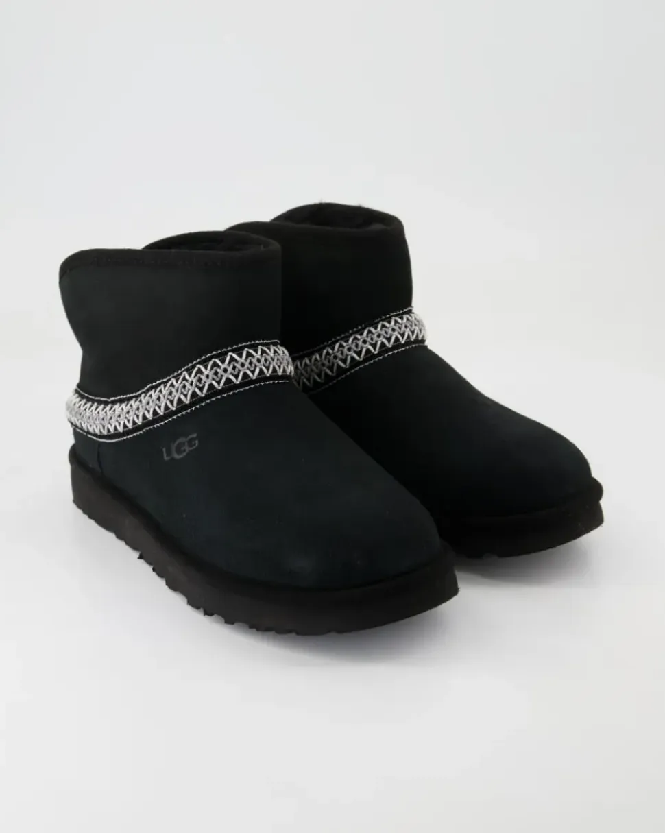 Classic Mini Crescent Winterschuhe in Schwarz