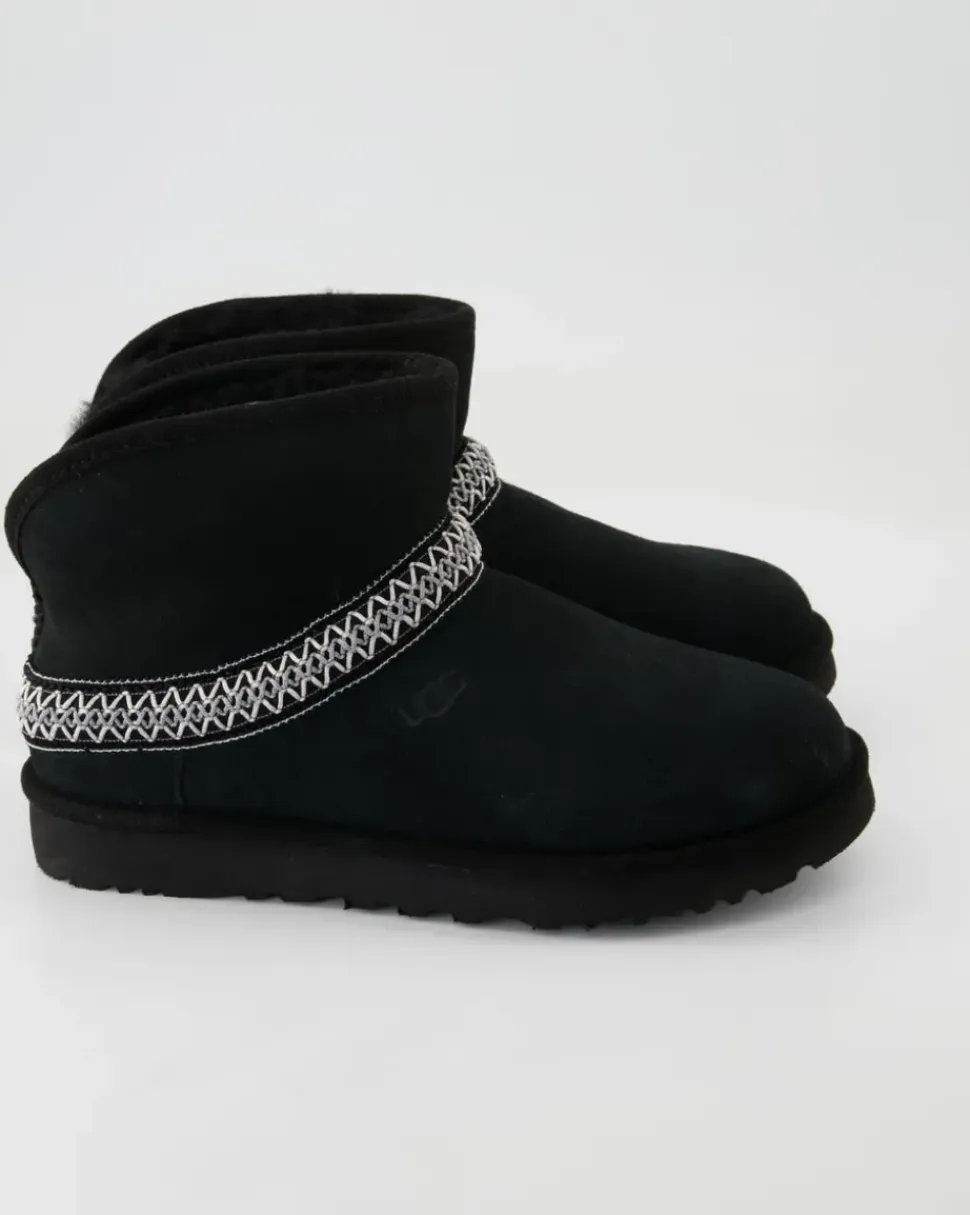 Classic Mini Crescent Winterschuhe in Schwarz