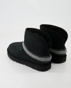 Classic Mini Crescent Winterschuhe in Schwarz